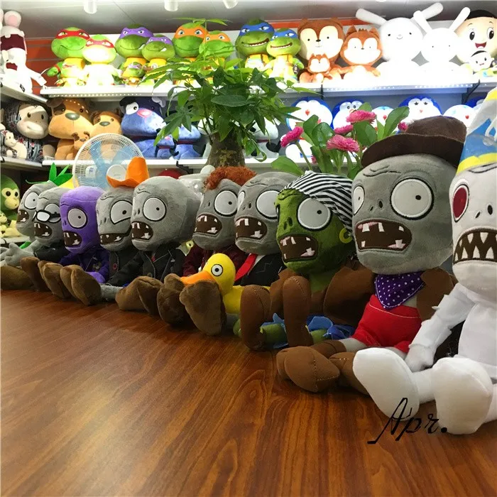 27 Styles Plants Vs Zombies Plush Toys Soft Stuffed Plush Toys