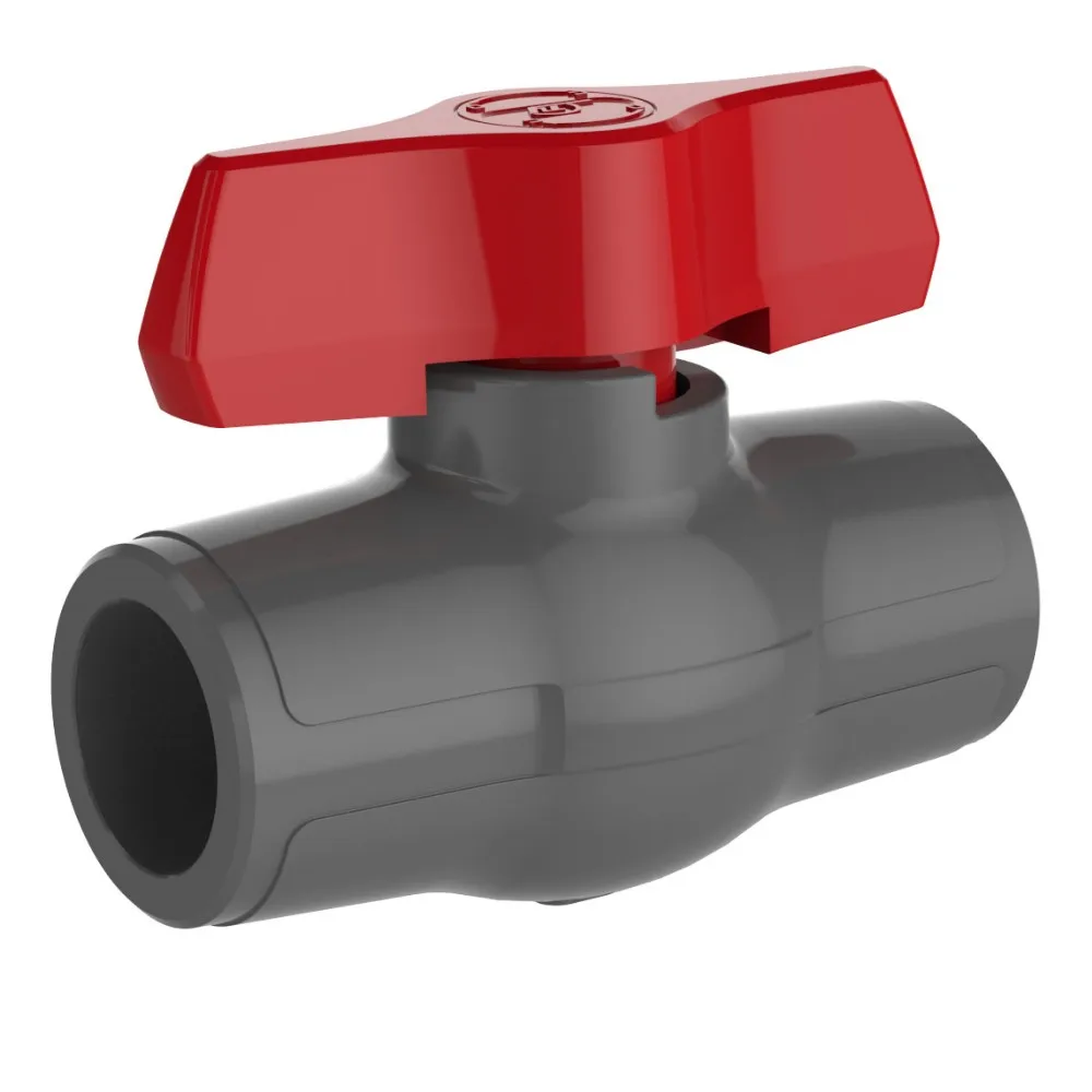 upvc 中国工厂 ty 高品质 pvc gb/din 尺寸 25毫米球阀类型价格表