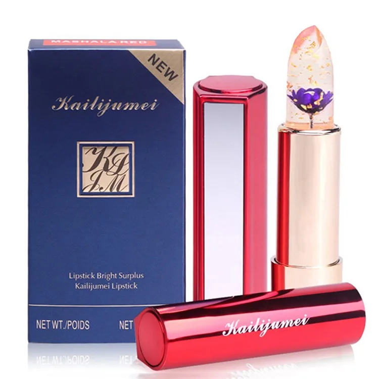 

Brand New Kailijumei Lipstick Temperature Change Color With Fate of Flower