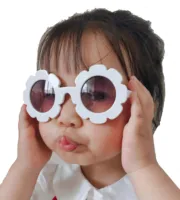 

2019 Sun Flower kid sunglasses boys girls UV400 sunglasses kid Lovely baby sun glasses