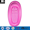 thicken vinyl inflatable oval mattress lounge pool float with 40 water holes for adults
