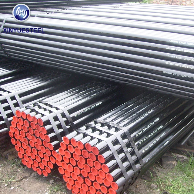 api 5l 3" sch40 seamless carbon black steel tube/pipe for