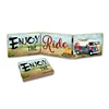 Custom Printing Wall Hanging Wood Sign Plates and Standing on the Table
