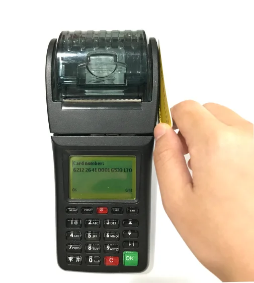 handheld credit card terminal