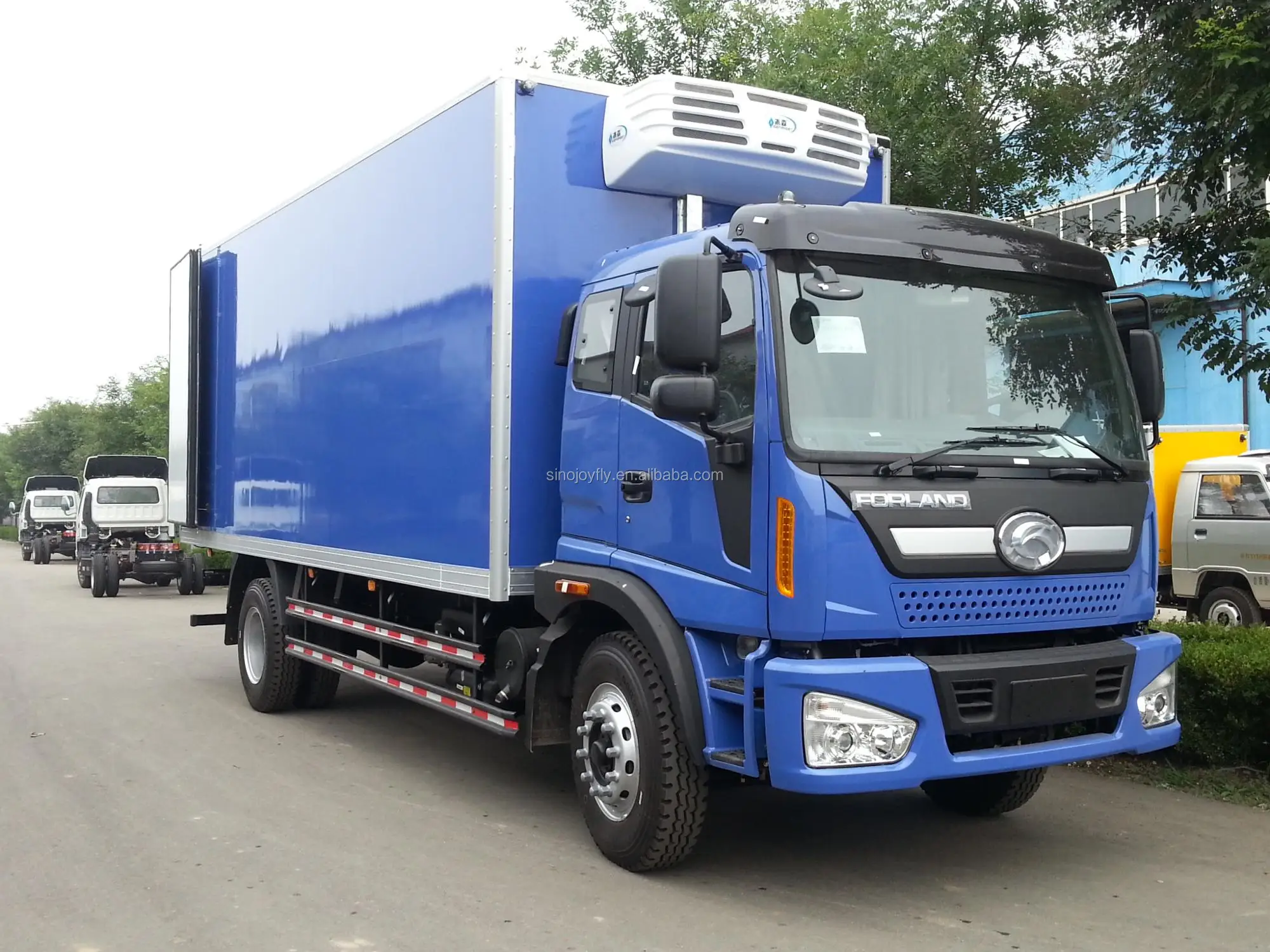 Reefer Van Refrigerated / Refrigerator Freeze Truck With Great Price