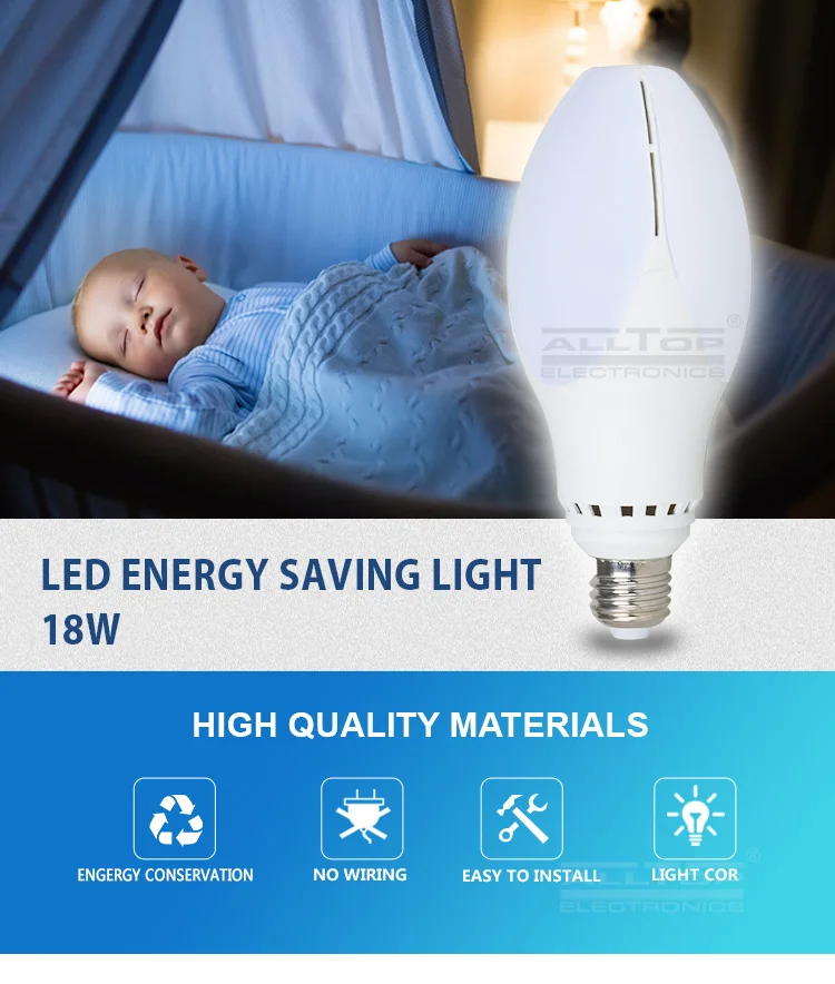 High lumen long life span anti glare 18W 28W 36W 48W e27 led bulb light