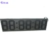 big 6 digit 7 segment led display 12 inch