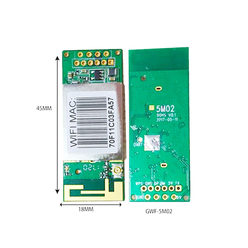 802.11ac Realtek Rtl8811双频2.4g 5g嵌入式天线无线wifi Usb模块for Android电视盒 - Buy ...