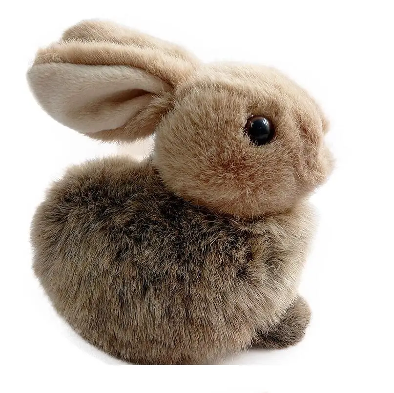 grey rabbit soft toy