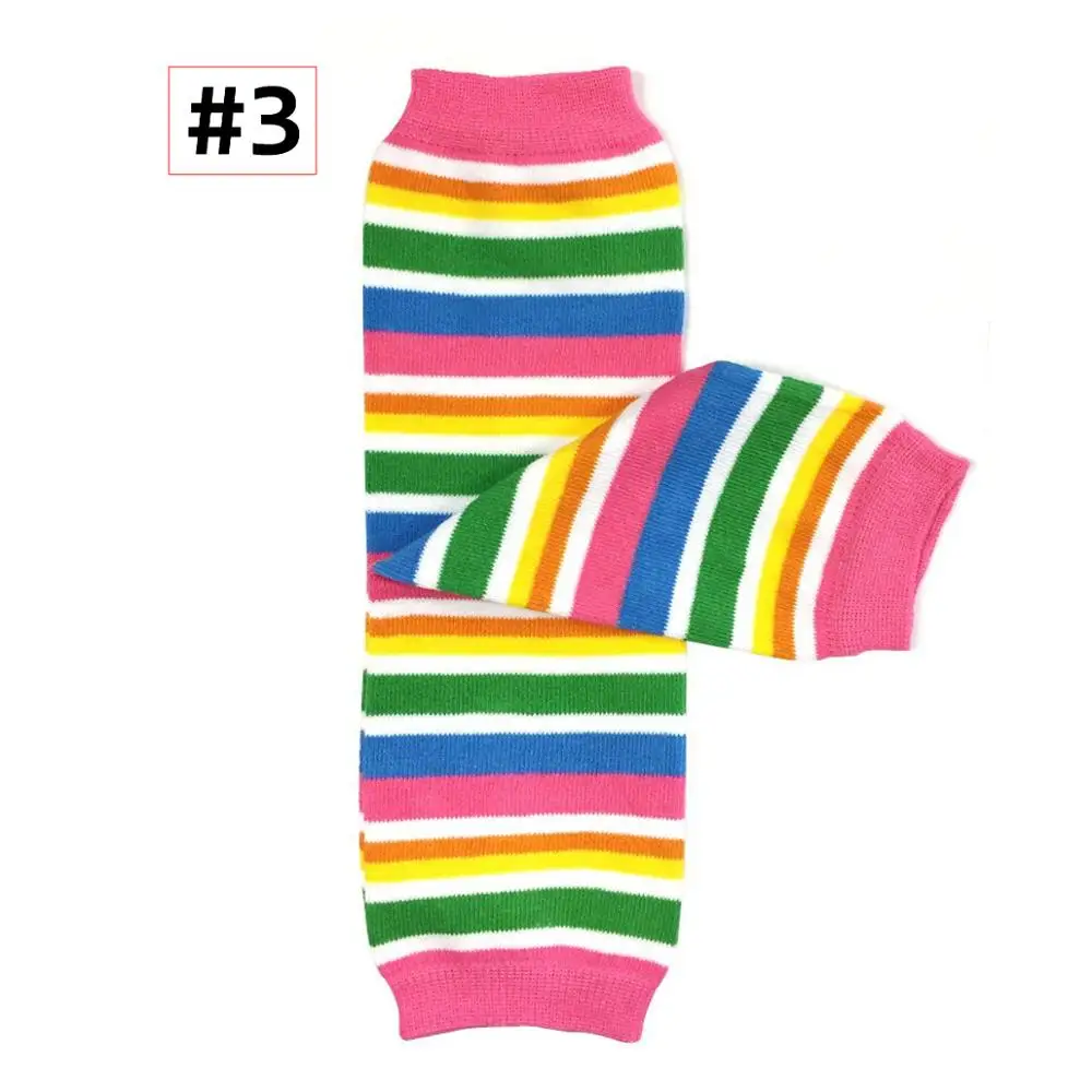
Knee pad for Baby Striped design Leg Warmer Infant crawling knee protector 