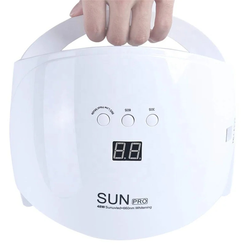 

Sun pro 48w beauty salon machine nail lamp dryer curing led nail uv lamp