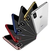 Luxury electroplate tpu bumper shockproof phone case for iphone xs max
