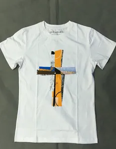 Custom high quality soft men print 100% combed ring spun cotton t-shirt Custom high quality soft men print 100% combed ring spun cotton t-shirt
