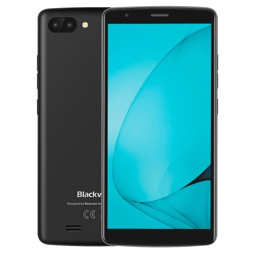 

Drop Shipping Blackview A20 Unlocked Cell Phone ROM 8GB Dual Back Cameras 5.5 inch Android Smartphone 3G Mobile Phone, Black