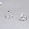 Fashion Star design 925 Silver Ring Jewelry Ear Cuff Clip Earring without Ear hole