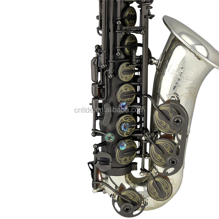 High Grade Professional Matte Black Color Body Silver Bell Alto