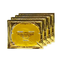 

wholesale pure whitening moisturizing organic Korean 24k gold face collagen crystal facial mask