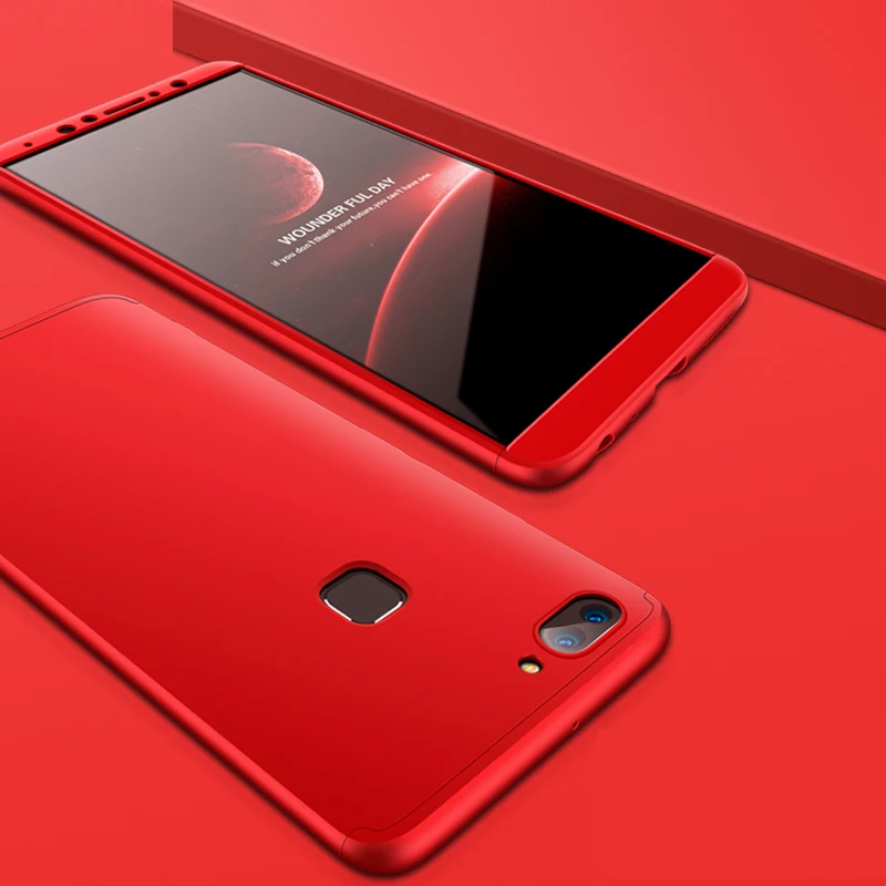 case for Vivo X20 Cover, Removable 3in1 Hard PC Shield Back Cover Case for Vivo X20 phone cases