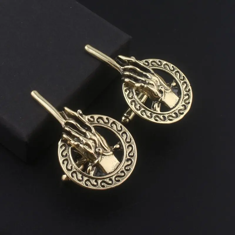 

Tv Show Game of Thrones Tie Clips Hand Of The King cuff links