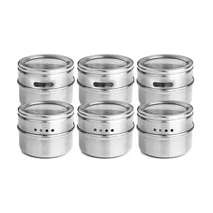 Image of Wholesale high quality custom fridge magnetic spice tins