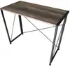 Modern metal frame wood top foldable computer desk table home computer desk