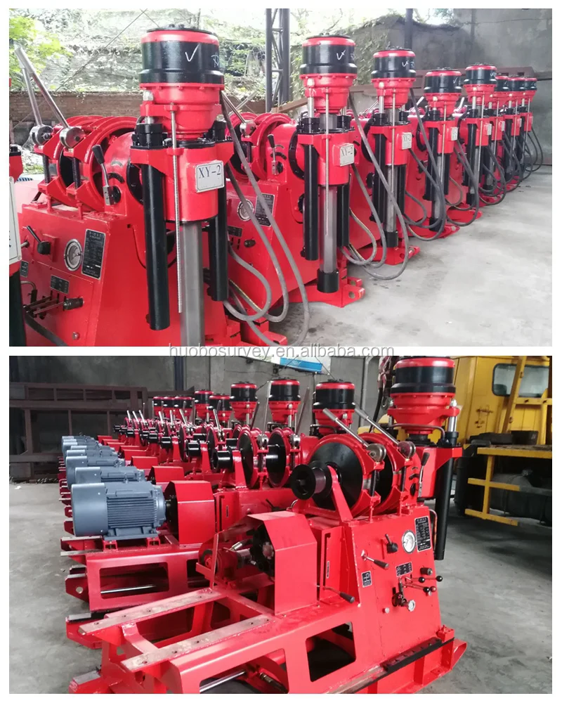 Small Volume Core Drilling Rigs Rotation 90 Degrees Drilling Equipment