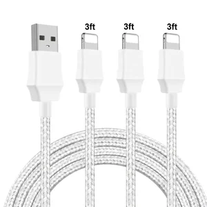 Braided Magnetic Fast USB Charging Cable iPhone