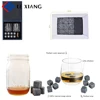 Stone Set of 9 Natural Soapstone Cubes to Chill Fine Whiskey
