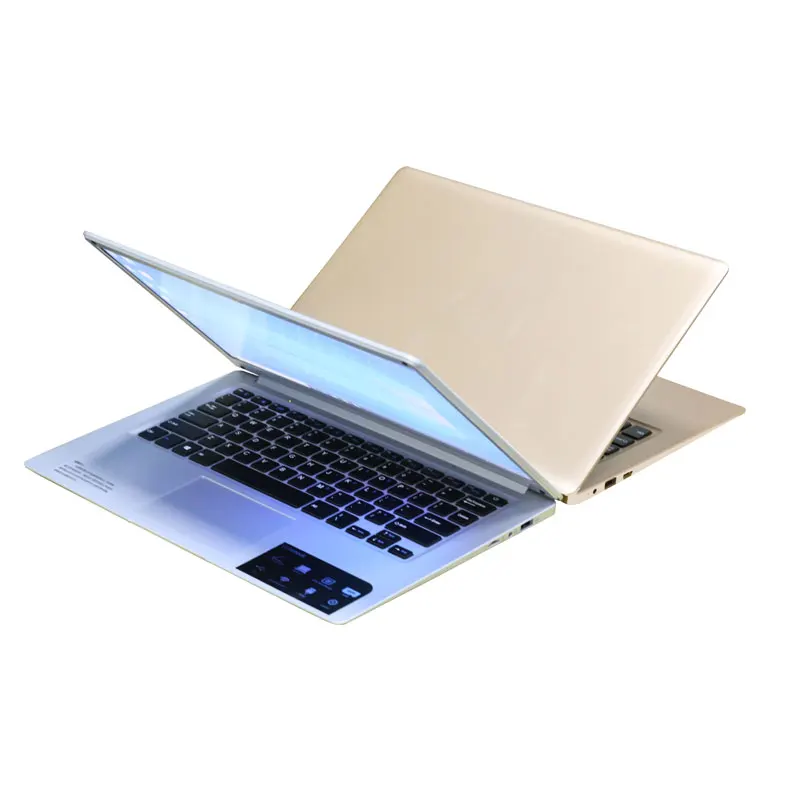 

Laptop with 1.44GHz 2GB Z8350 CPU 14inch 32GB ROM gold silver color