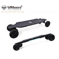 

WINboard 10s3p 9AH battery GTM PRO 6 inch rubber wheels 2000w N5065 dual belt motor all terrain off road electric skateboard