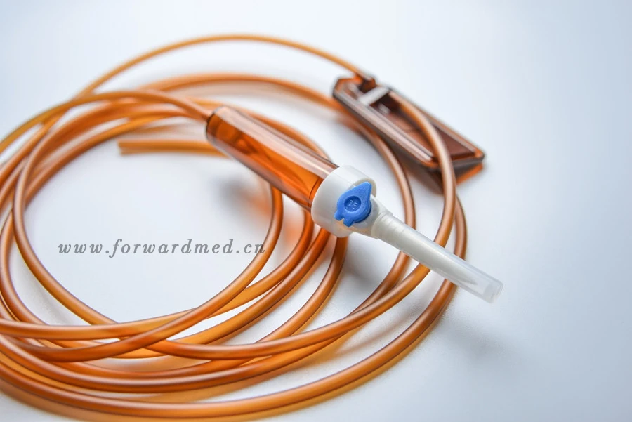 Photophobic infusion set