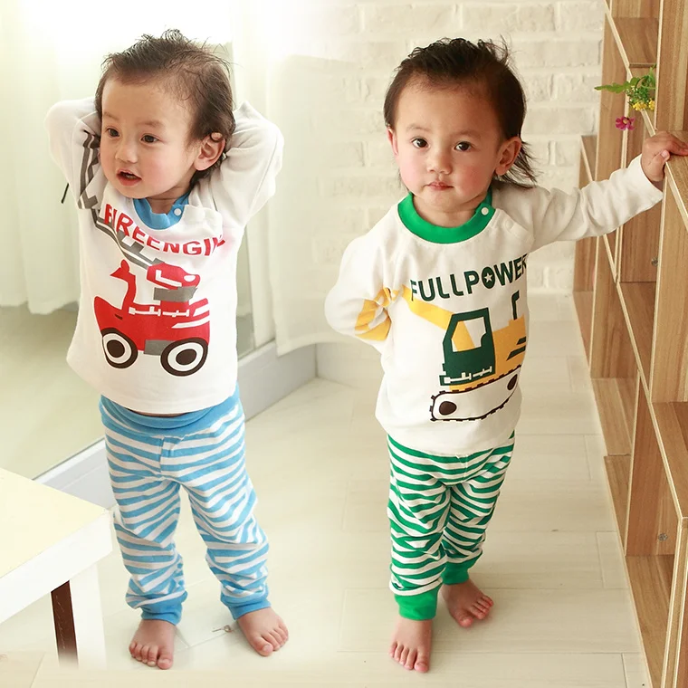 

Korea Kids Stripe Cotton Pajamas Clothing Gift Set From China Alibaba, As pictures or as your needs