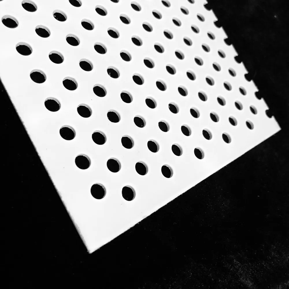 Perforated Plastic Panels With High Scratch Resistance For Agricultural