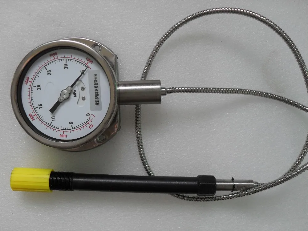 Flange High Temperature Melt Pressure Gauge,High Temperature Pressure Pointer Gauge 420ma 400c