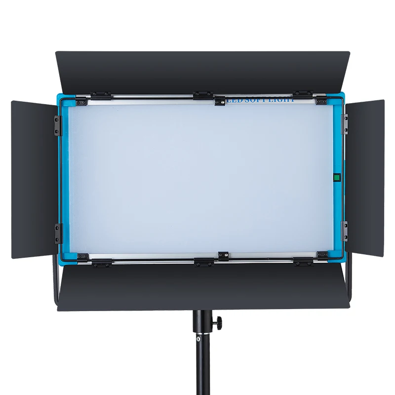 

A-2200C RGB video Studio led photography lighting 180W 93ra+ led light panel mat Dimmer with digital display, Blue&black
