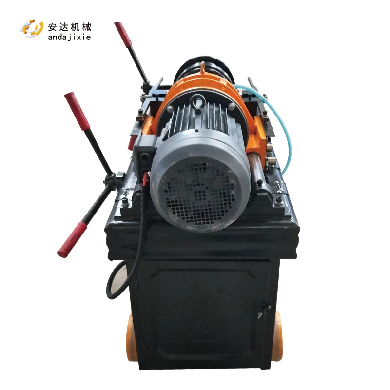 
Rebar Rib Peeling Parallel Thread Rolling Machine 