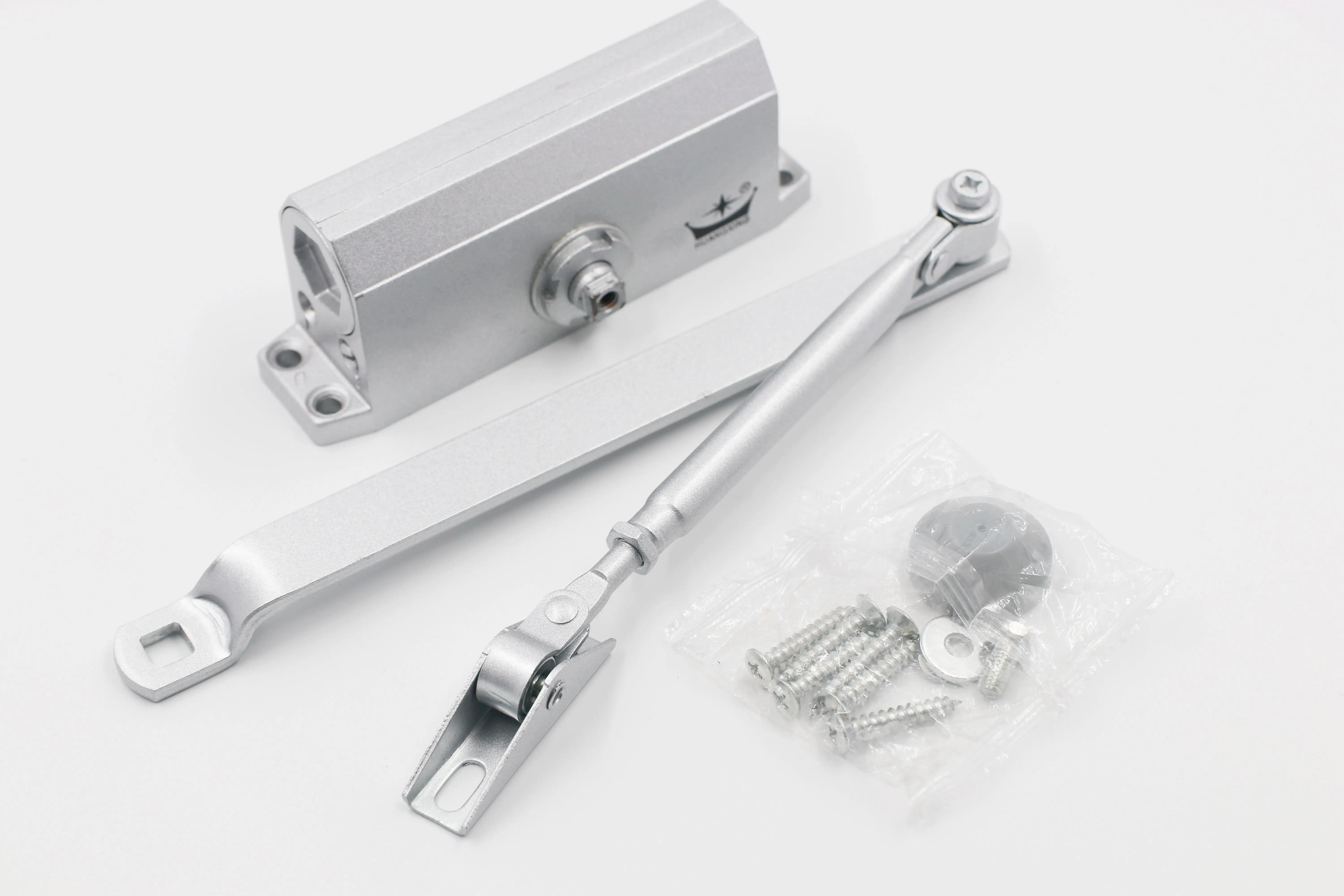 Kingstar 180 Degree Door Closer Aluminum Door Closer Concealed Door