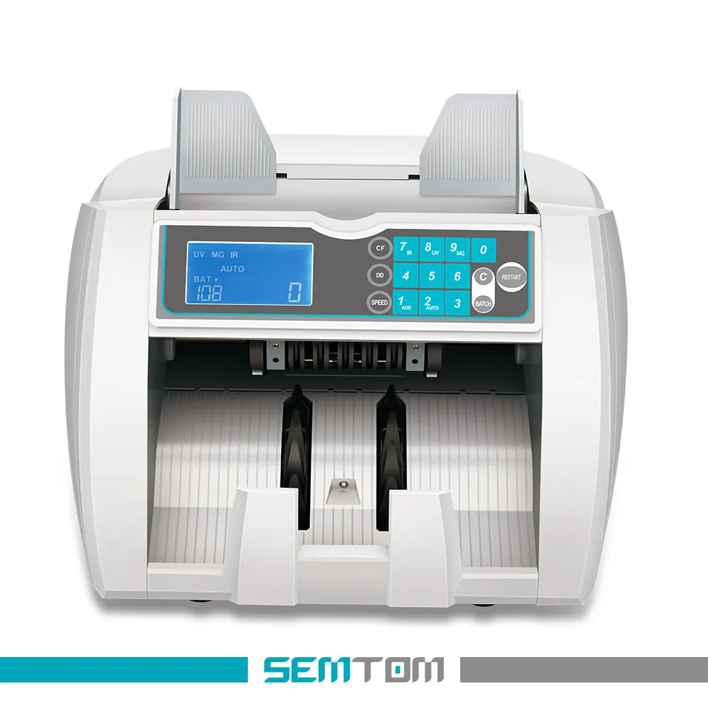St4000 Multicurrency Discriminator Bill Counter Banknote Counter
