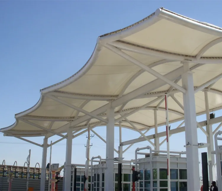 
PTFE Tensile Membrane Architecture Tensile Shade Structures 