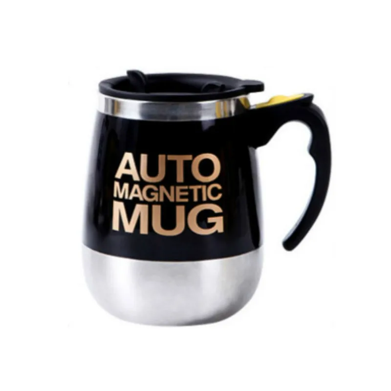 

Creative stainless steel magnetized mixing cup multi-function milk coffee cups anti-scalding Multi-color magnetized water, Multi-color optional