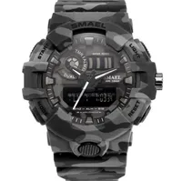 

Fashion SMAEL 8001Men Quartz Digital Watch Camouflage Military Sport Watches