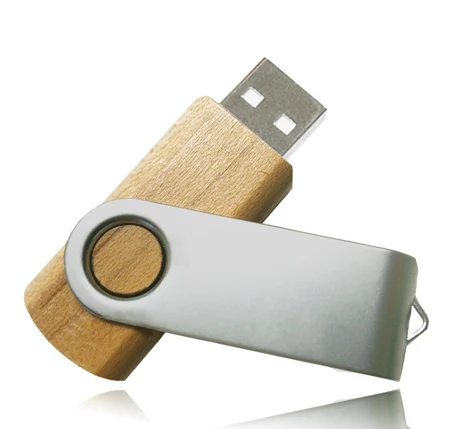 

Wood Gadgets Swivel Bamboo Usb Bamboo Usb Flash Drive 64Gb
