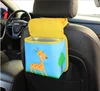Cartoon Car Backseat Organizer Bag Car Accessories Cell Phone&iPad Touch Screen Pocket Cotton Storage&Organizers Cup Box Kid's