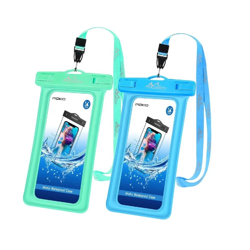 

MoKo Hot Selling Mobile Phone TPU Bag Swimming Waterproof Pouch [2 Pack] For iPhone X/Xs/Xr/Xs Max for cellphone up to 6.5''