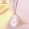 new style best selling religion s925 silver jewelry virgin mary pendant necklace