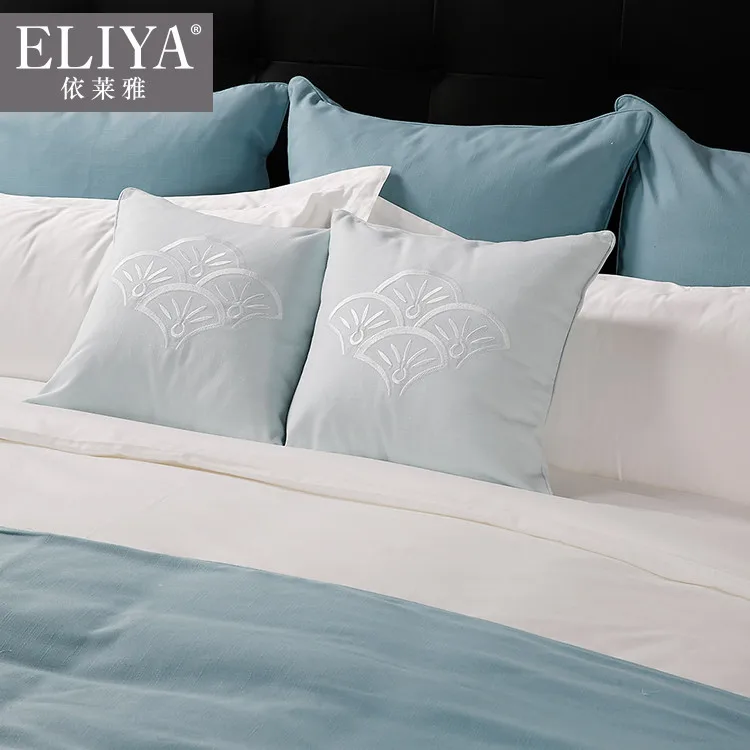 Hotel Luxury Bed Sheets Set 1800 Series Platinum Top Quality Queen