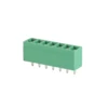 300V 8A female male plug connector 3.50/3.81mm feed through pcb header