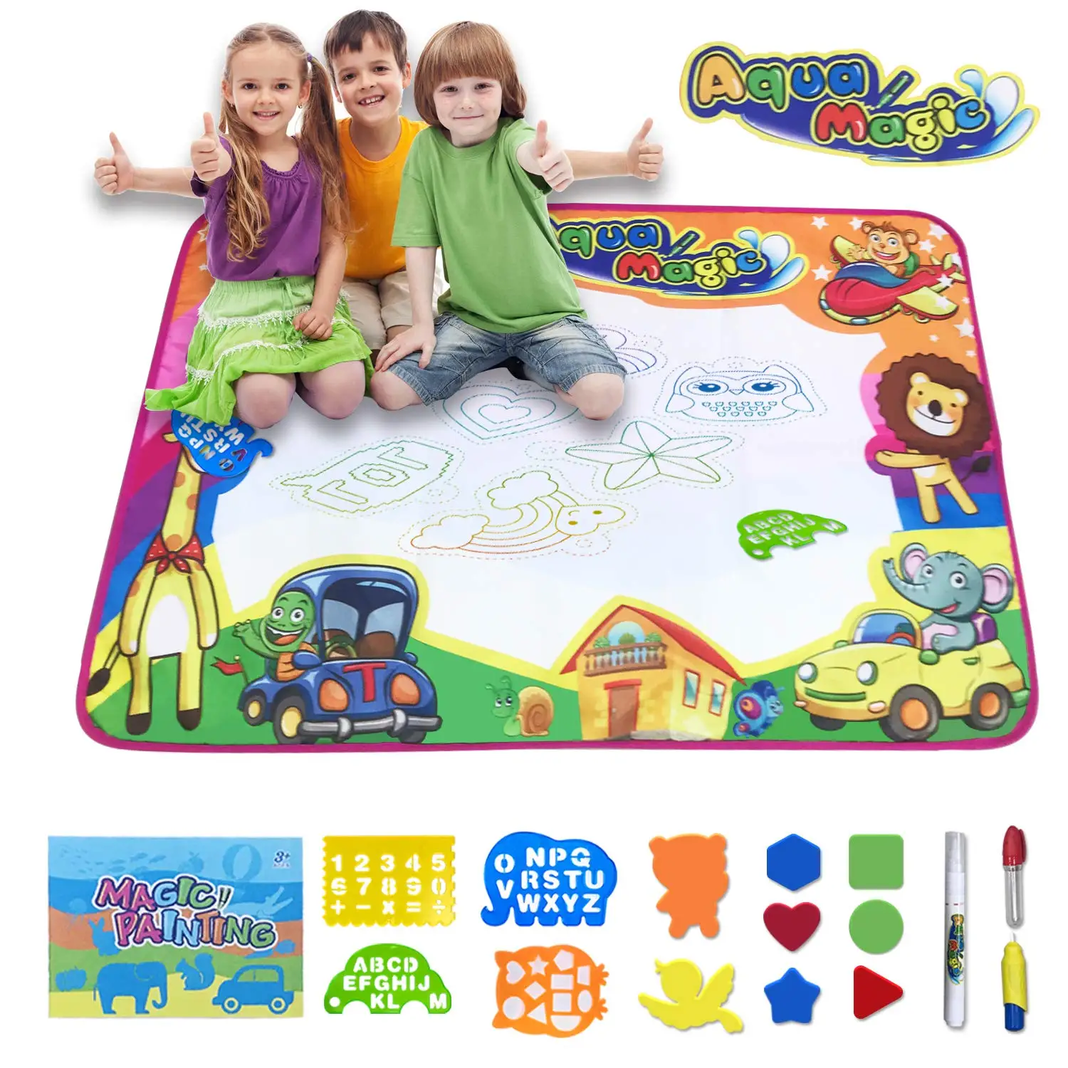 kids drawing mat