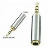 Premium Quality Converter Headphone Earphone Headset 3 Ring Jack Audio Adapter 2.5mm to 3.5mm
