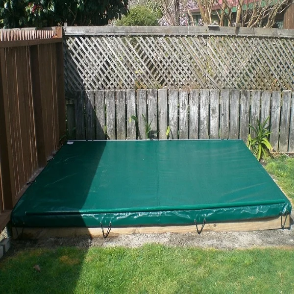 childrens sandpit with cover